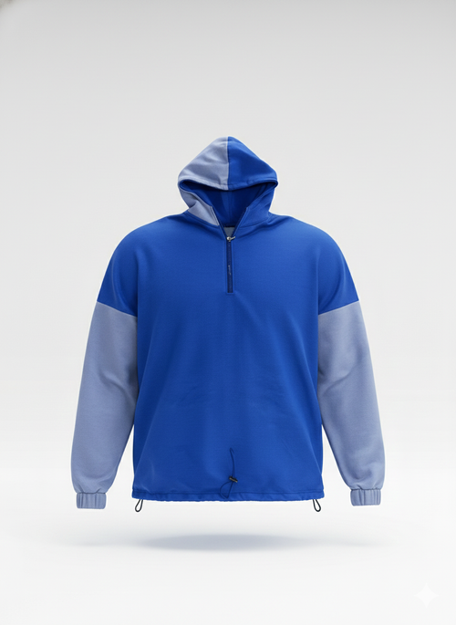 Dual Blue Hoodie