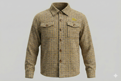 Checked Overshirt